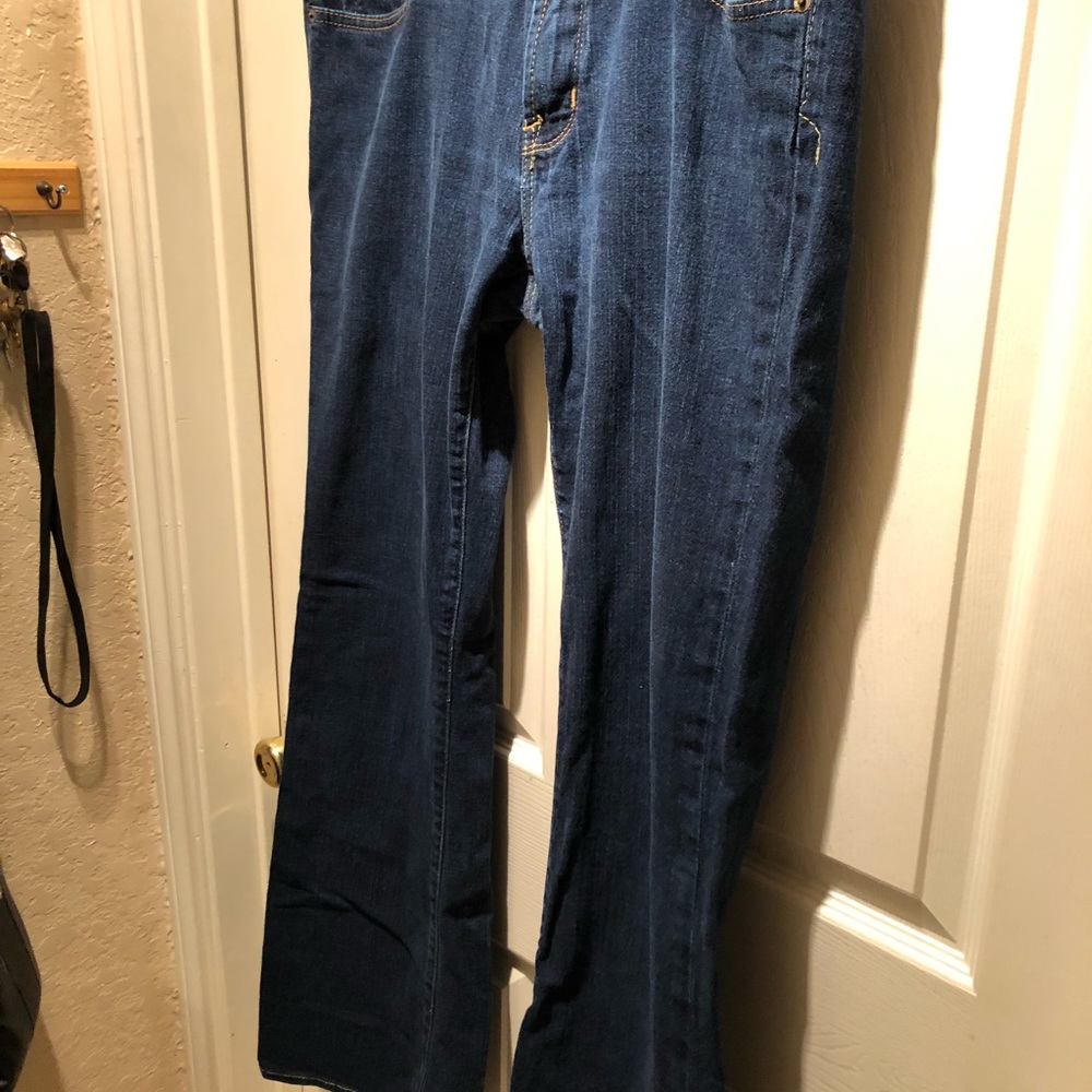 Size 12 long Express X2 Flared jeans.